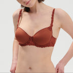 Soutien-Gorge Padding Moulé Spacer 3D Andora - Brun Canyon