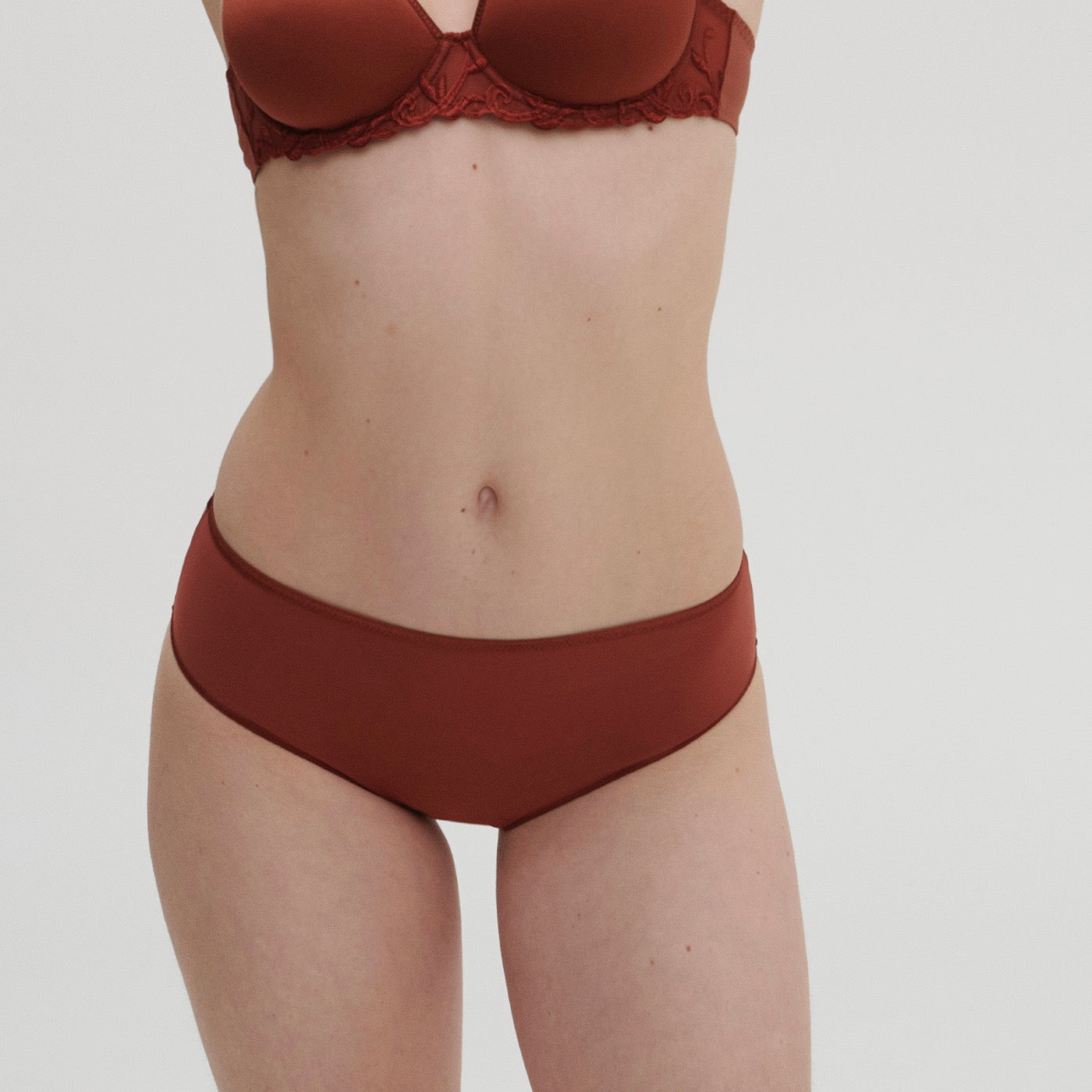 Culotte Taille Haute Andora - Marron