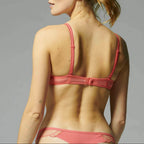 Soutien-Gorge Push-Up Reflet - Orange