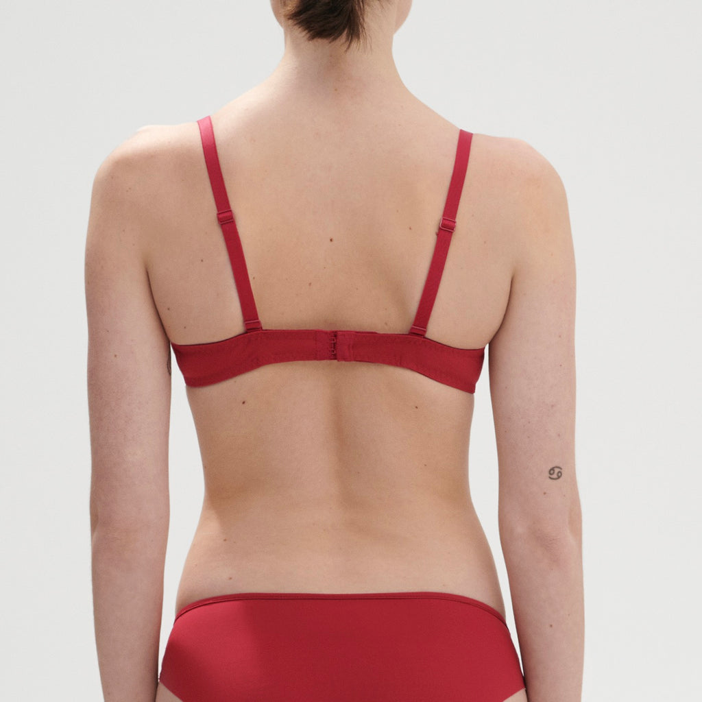 Sujetador Push-Up Saga - Rojo