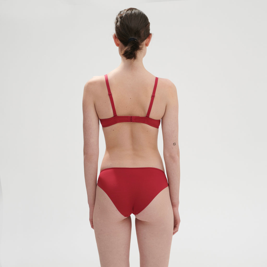 Sujetador Push-Up Saga - Rojo
