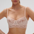 Soutien-Gorge Corbeille Marthe - Poudre Pétale