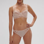 Soutien-Gorge Corbeille Marthe - Poudre Pétale