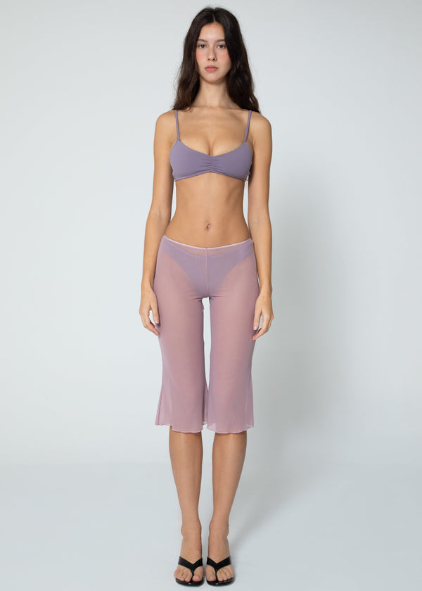 Capri Pantalón Calado - Violeta