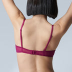 Singuliere Underwired Plunge Bra - Syrah