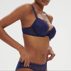 Soutien-Gorge Push-Up Singulière - Bleu