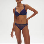 Soutien-Gorge Push-Up Singulière - Bleu