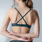 Utopia Anglais Push-Up Bra - Green