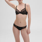 Escale Underwired Bra - Black