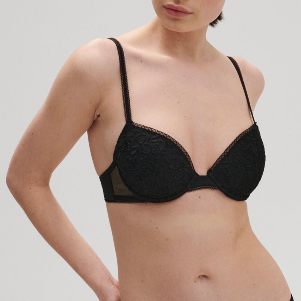 Soutien-Gorge Push-Up Amazone - Noir