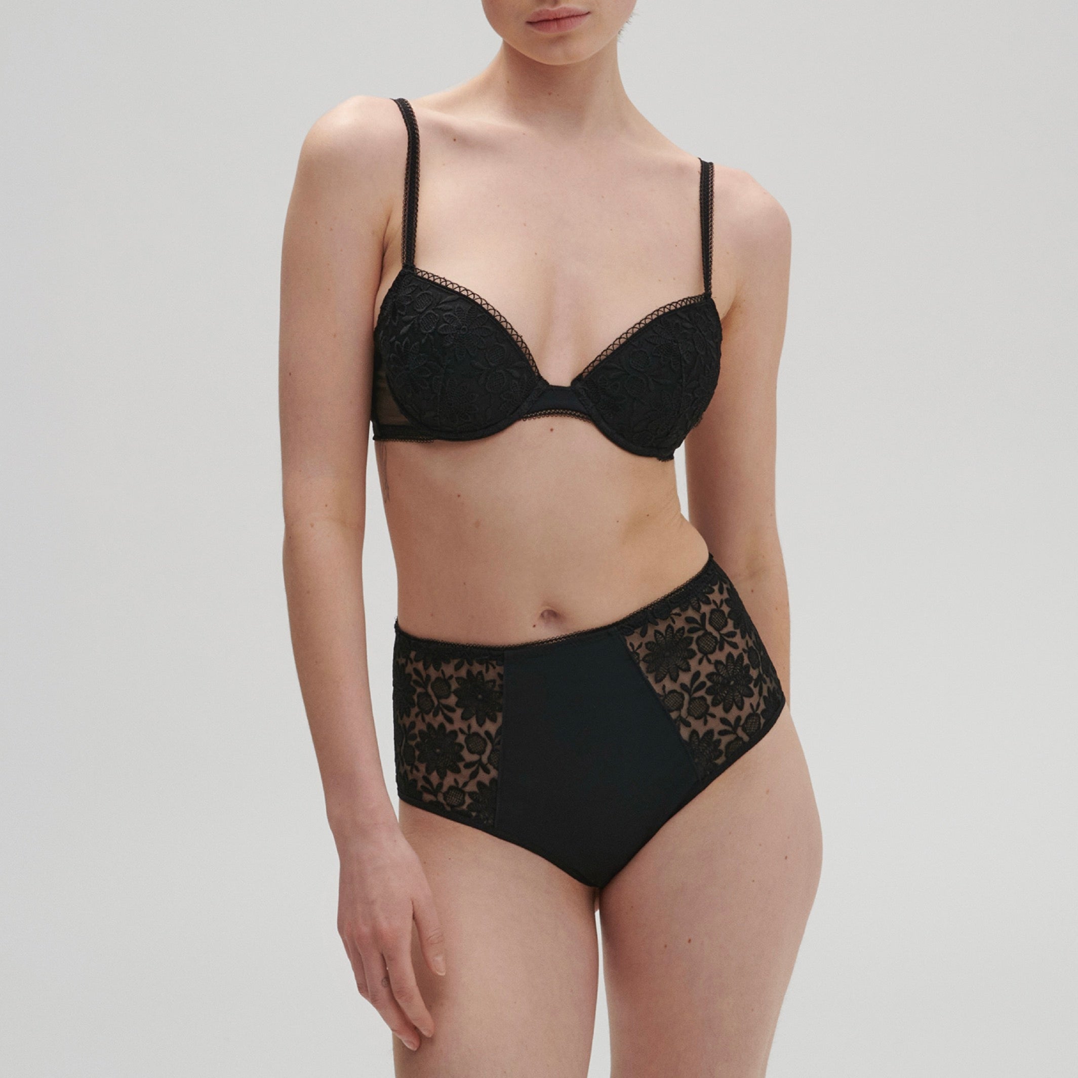 Culotte Taille Haute Amazone - Noir