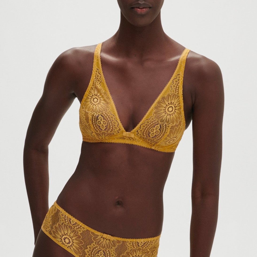 Sujetador Emblème - Amarillo