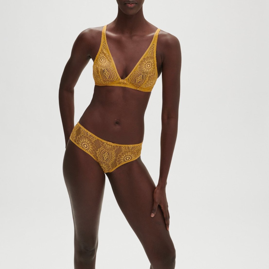 Sujetador Emblème - Amarillo