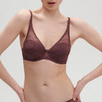 Embleme Push-Up Bra - Brown