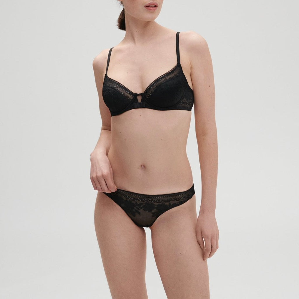 Heloise Push-Up Bra - Black