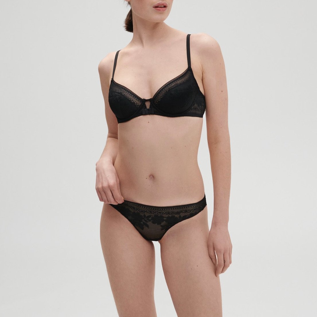 Heloise Push-Up Bra - Black