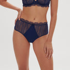 Culotte Taille Haute Canopée - Bleu