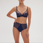 Culotte Taille Haute Canopée - Bleu