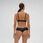 Soutien-Gorge Sgaa Décolleté Plongeant Mystic - Noir