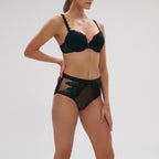 Braga Talle Alto Mystic - Negro