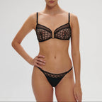 Soutien-Gorge Rose - Noir