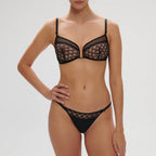 Tanga Rose - Noir