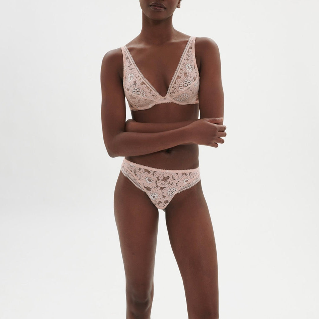 Tanga Festive - Rose