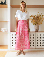Falda Rosa Bandana Yvelle