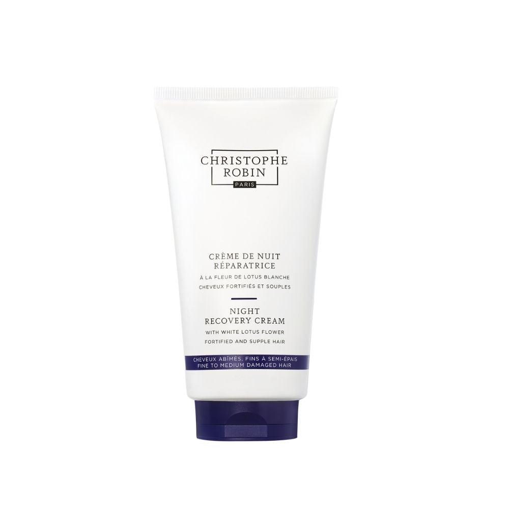 Crème De Nuit Réparatrice À La Fleur De Lotus Blanche - 150ml