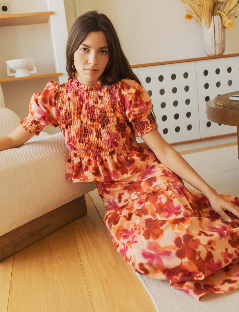 Blommig topp Paloma