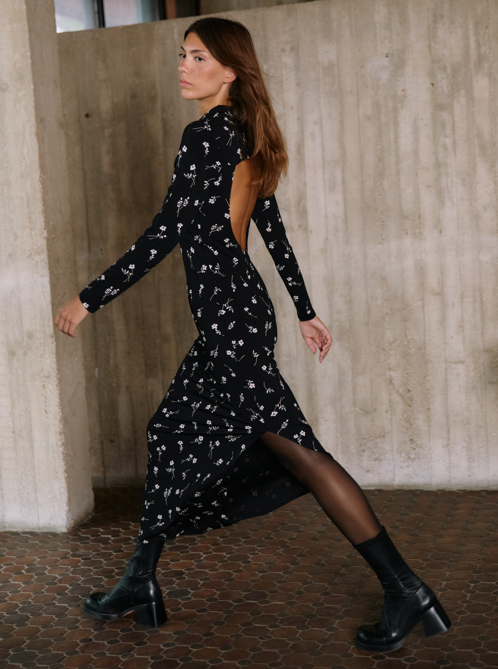 Robe Longue Midnight Bloom (Old)