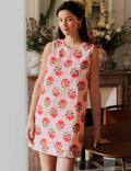Pink Striped & Floral Rini Dress