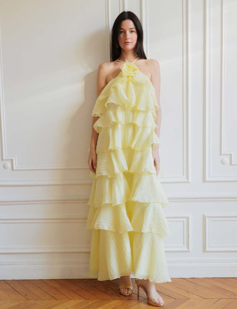 Abito Giallo Flavie