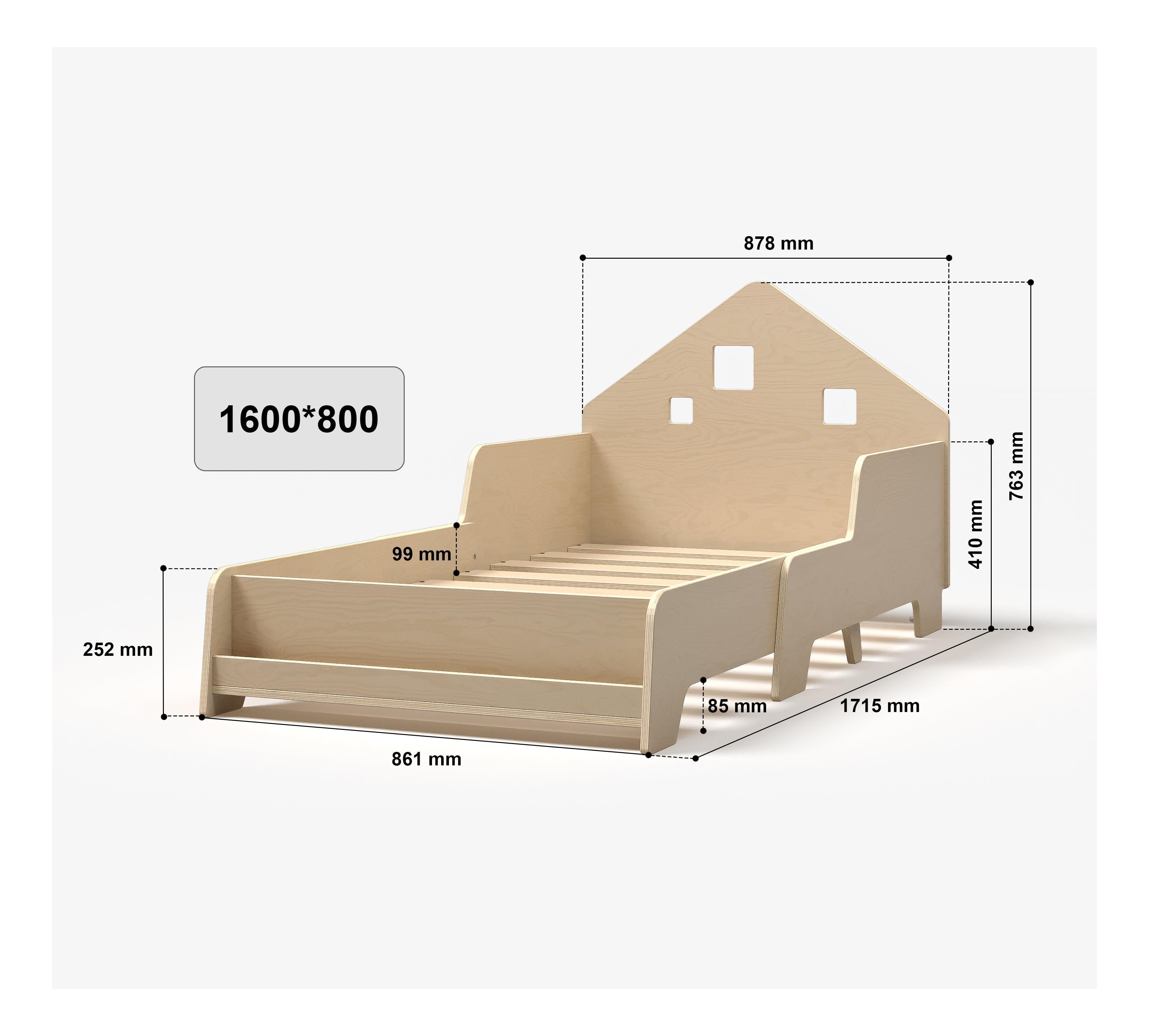 Cama Cabina Extensible Con Iluminación Led