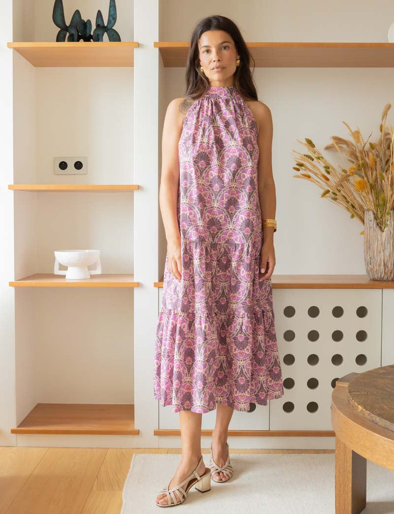 Robe Violette Sidy