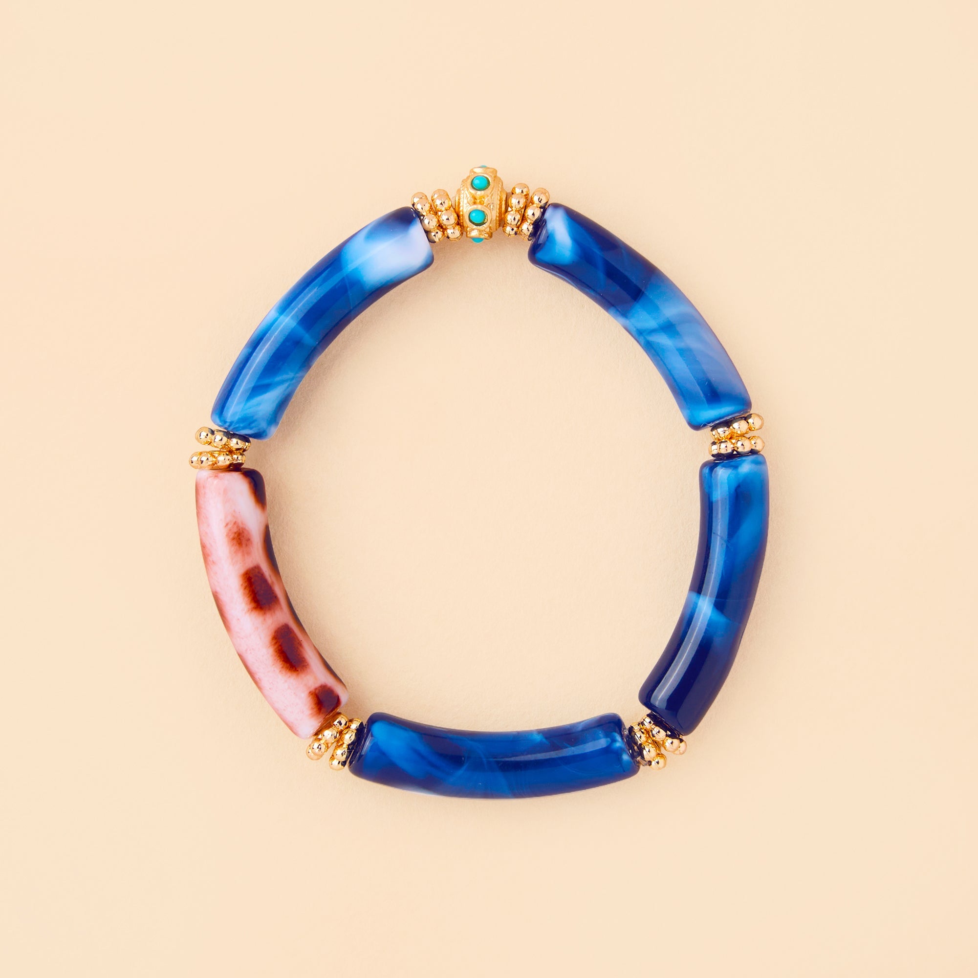 Bracelet Juhu - Monochrome Bleu