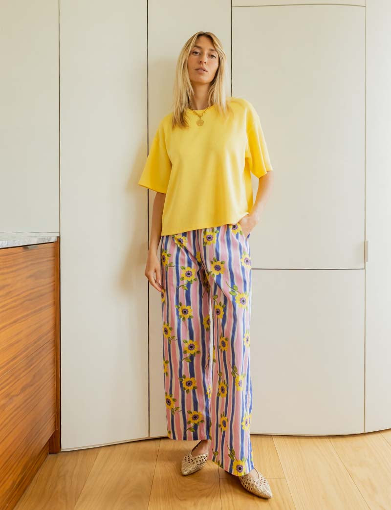 Pantaloni Floreali Niko