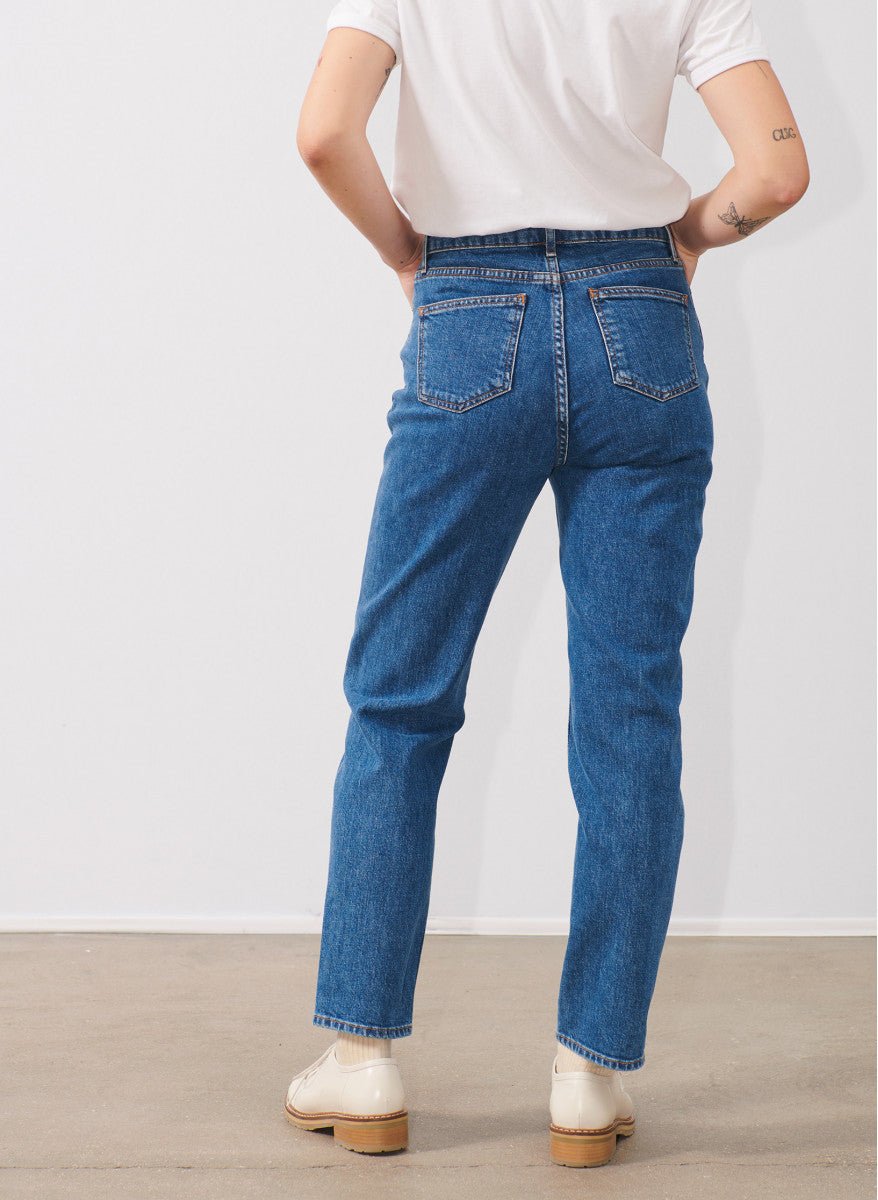 Maison Standards - Maison Standars - Jean Regular FranÃ§oise - Bleu - Femme