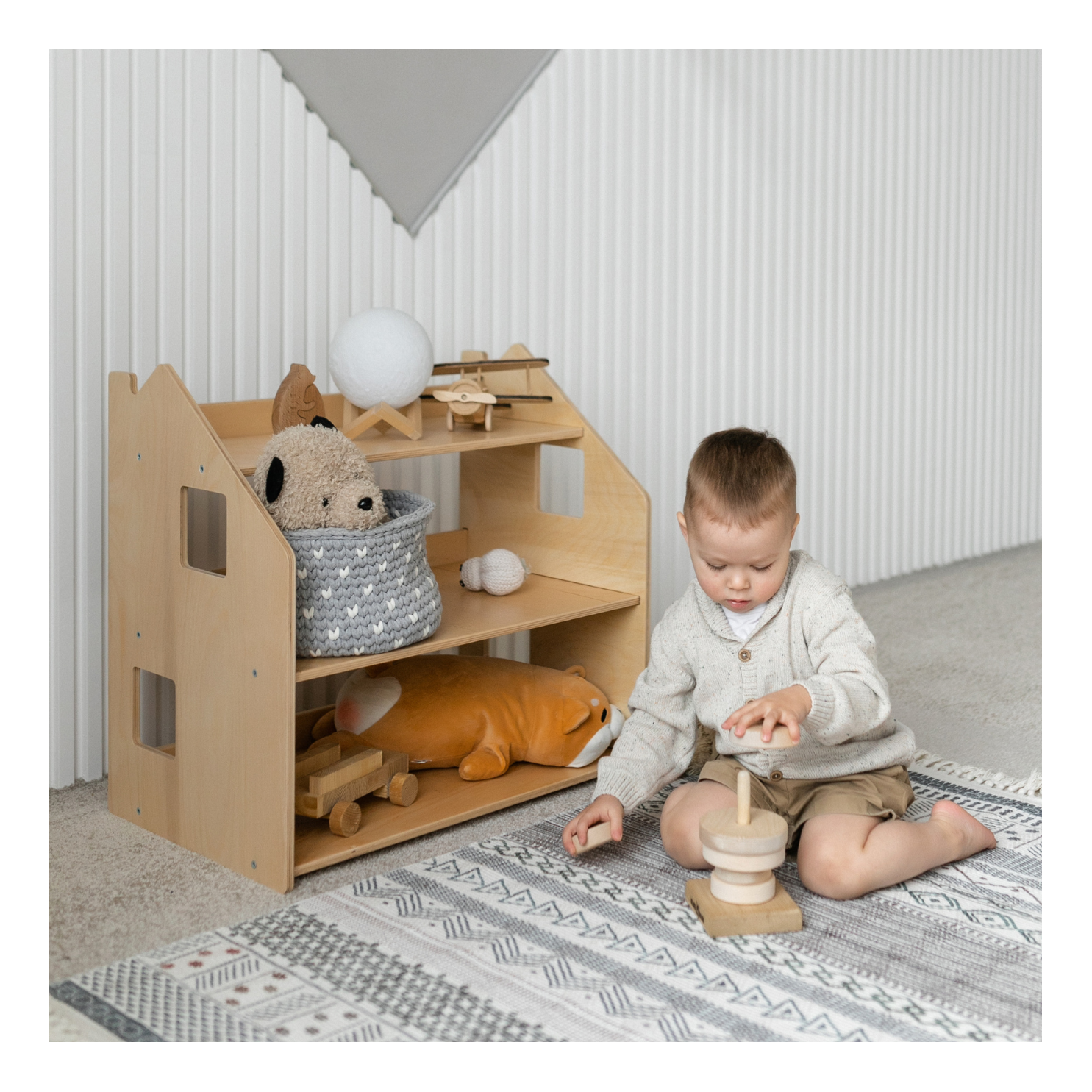 Étagère À Jouets Compacte