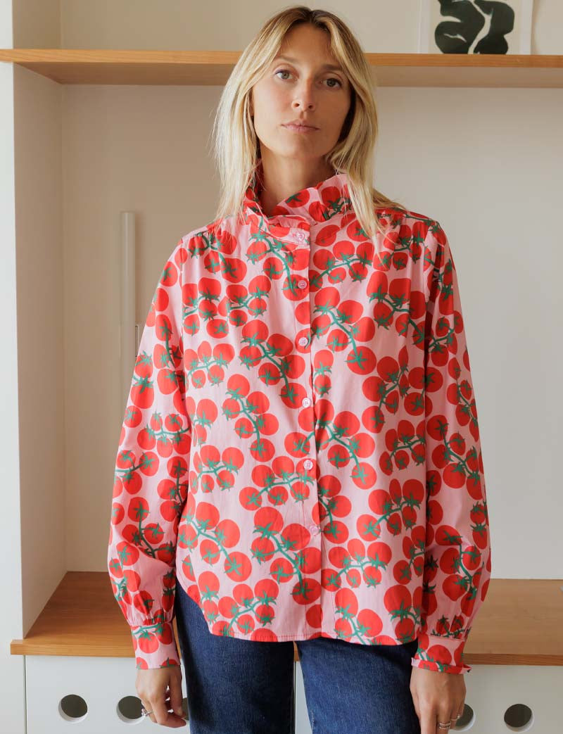 Camicia Rosa & Pomodori Gustava