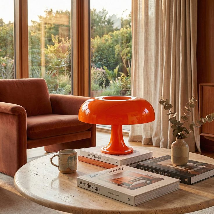Lampe À Poser - Nessino - Orange