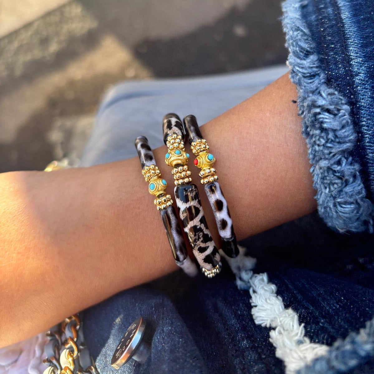 Bracelet Juhu - Black Tiger
