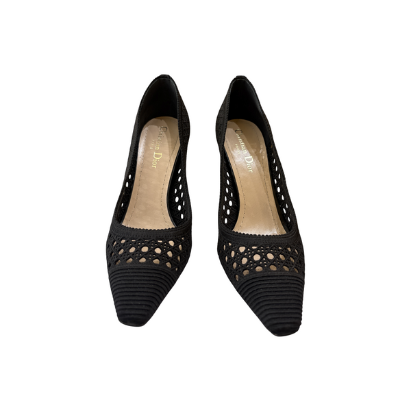 Christian Dior - Pumps Women'S Capture Pumps Polyester - Svart