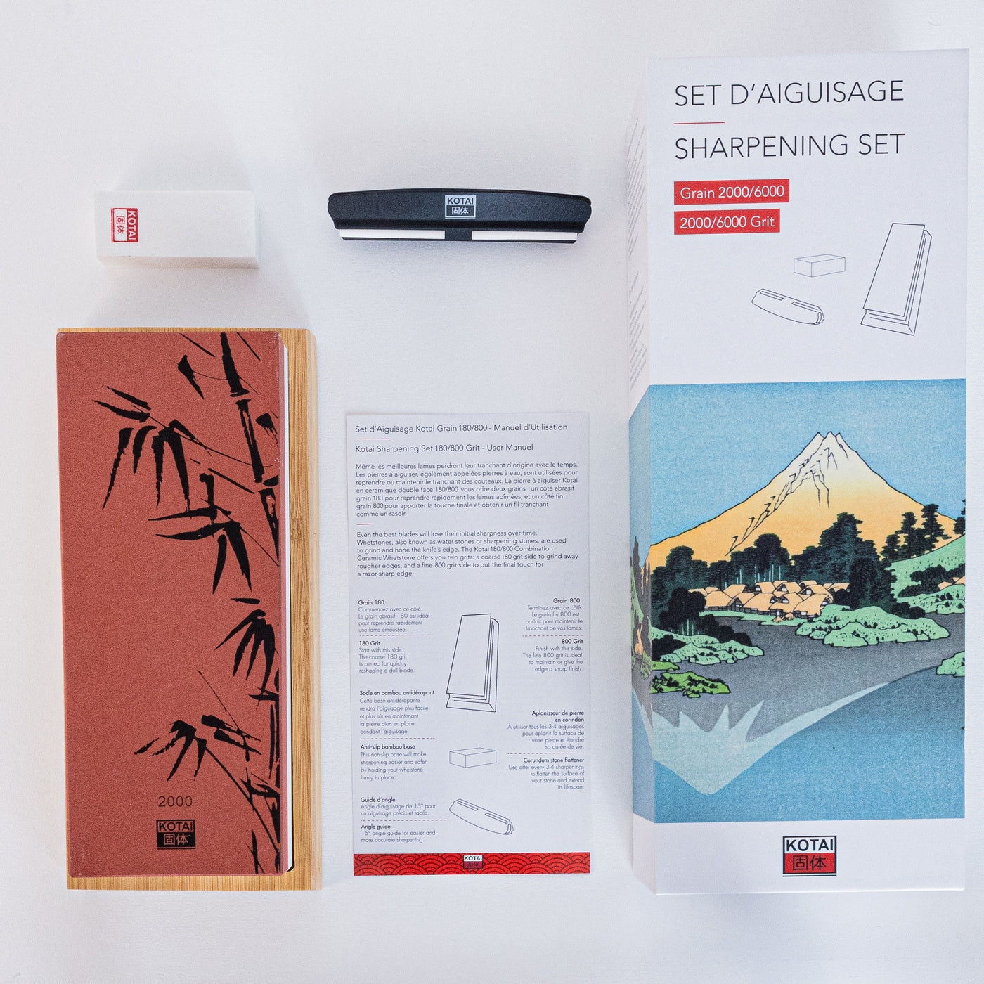 Set D'Aiguisage Complet - Grain 2000/6000