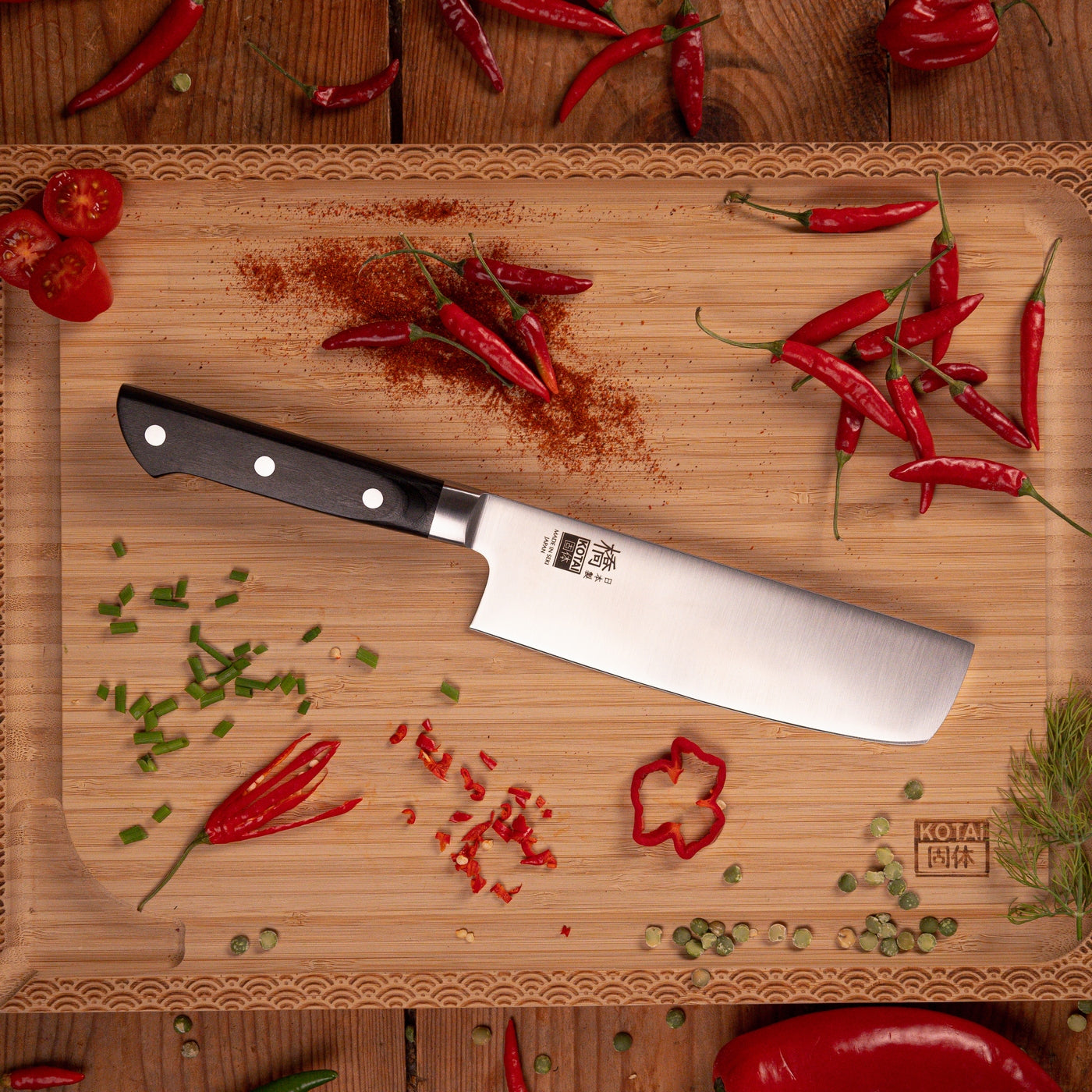 Colección Hashi Clásica - Cuchillo Nakiri - 16 cm