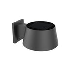 Loopin - Aplique Solar Decorativo - Acero - Negro
