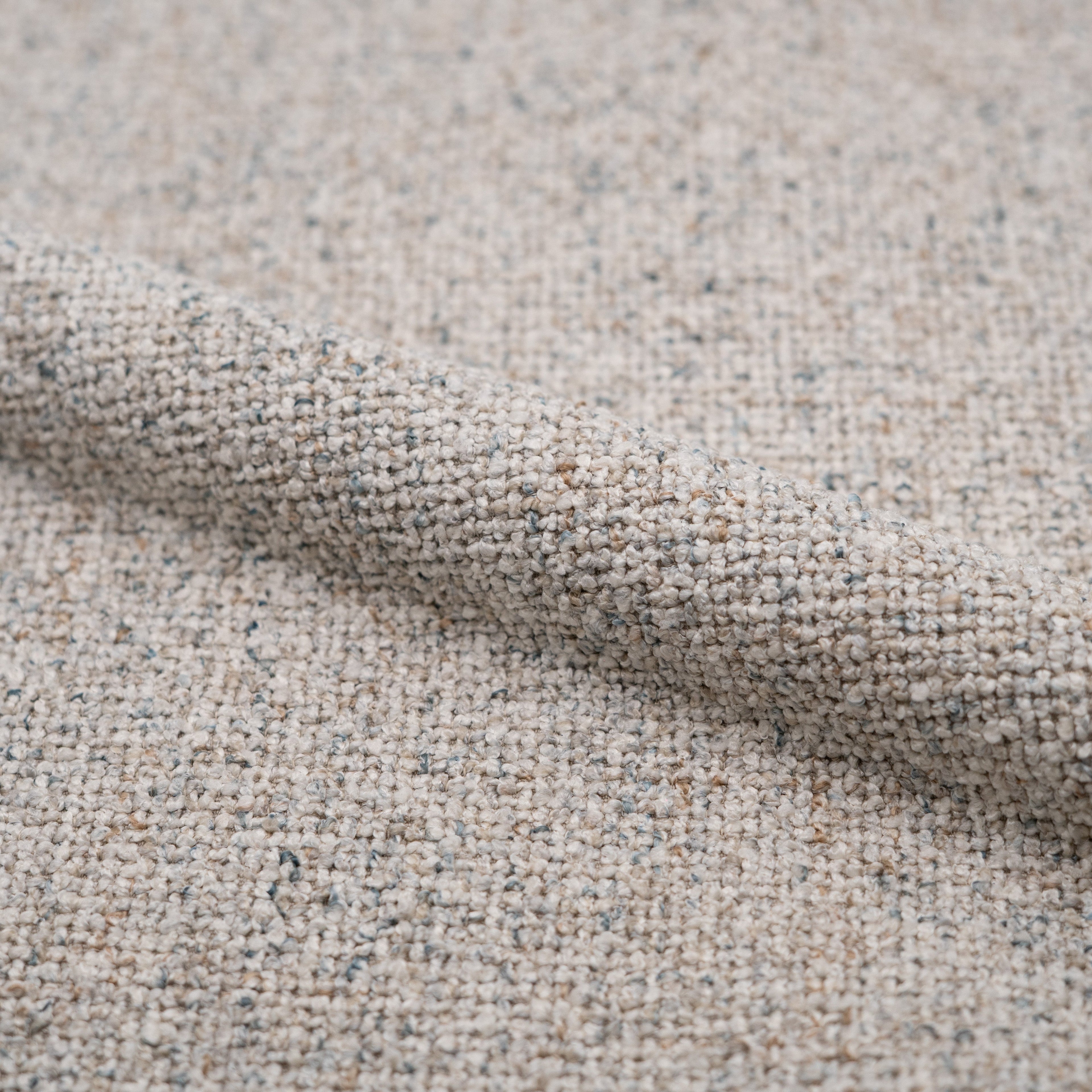 Adèle - Lot De 2 Chaises En Tissu Beige Chiné