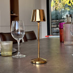 Emily - Lámpara de mesa inalámbrica - Acero - Oro