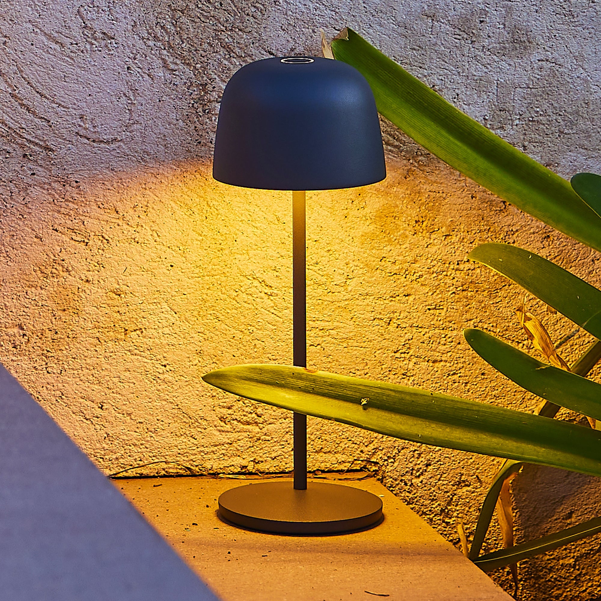 Sophia - Wireless Table Lamp - Steel - Anthracite Gray