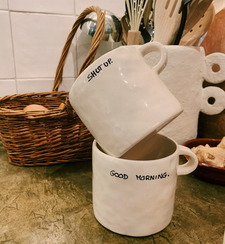 Mug À Thé Shut Up